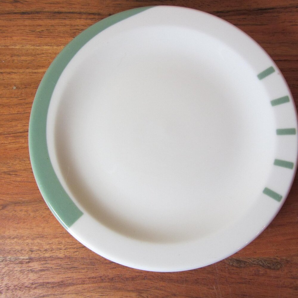 3 for $36 - Mayer vintage plate atomic stars 366 MCM (W3572)